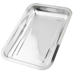 Противень 31*21*4см нерж глубокий "Domestico"