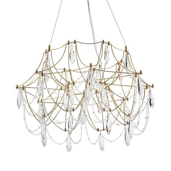 Подвесная светодиодная люстра Modelux Premium ML.5603.600P BS