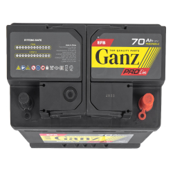 Аккумулятор GANZ PRO-Line EFB 70 А/ч обратный R+ 278x175x190 L3 EN 700 А