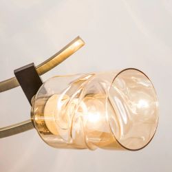 Citilux Мерида CL142154 Люстра с поворотными плафонами Бронза