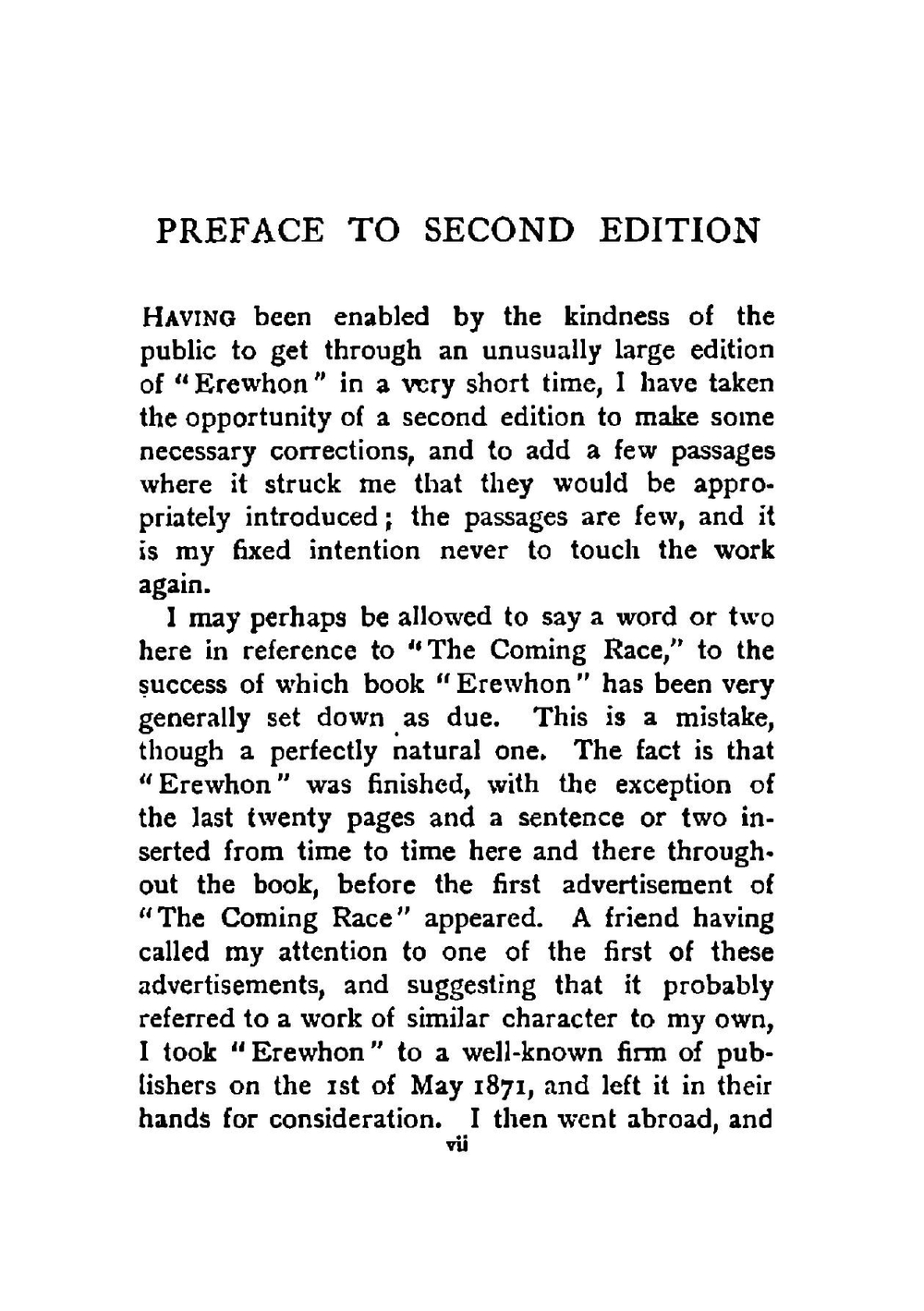 Erewhon: or, Over the range | Butler Samuel