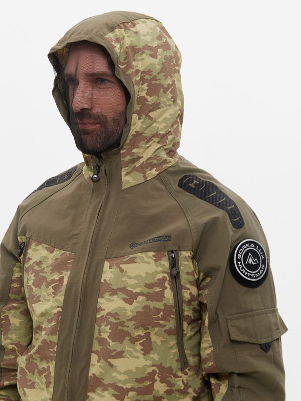 Костюм летний Горка-Люкс ткань Nylon Cotton Рип-Стоп цвет Хаки/MV-23