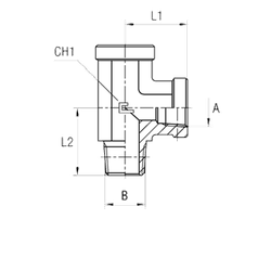 Штуцер FSLC NPT 1/2"