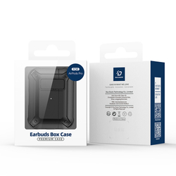 Чехол с замком для наушников AirPods Pro 2, черный цвет, серия PECO Series Case от Dux Ducis