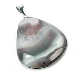 Кулон "Мокко" агат с хрусталем асс.