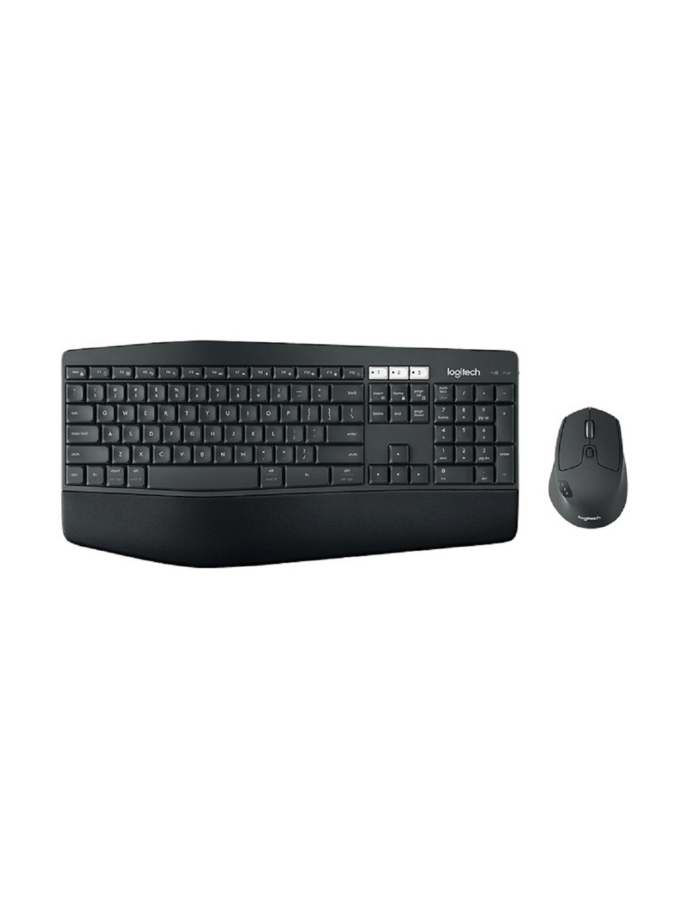 920-008232 Logitech Клавиатура + мышь MK850 Perfomance Black USB оригинальная заводская гравировка RU/LAT