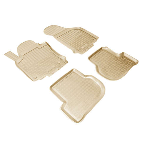 Ковры в салон Norplast/Unidec для Skoda Octavia II в кузове A5 (2004-2013), Бежевый, арт.NPA10-C81-390-B