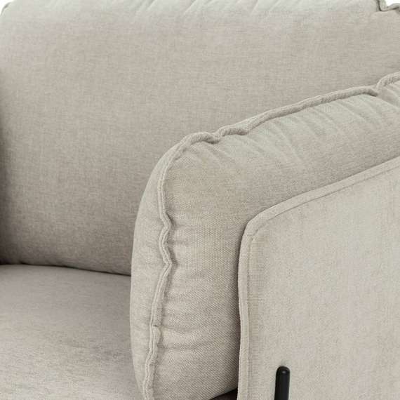 Кресло Sussex светло-серое