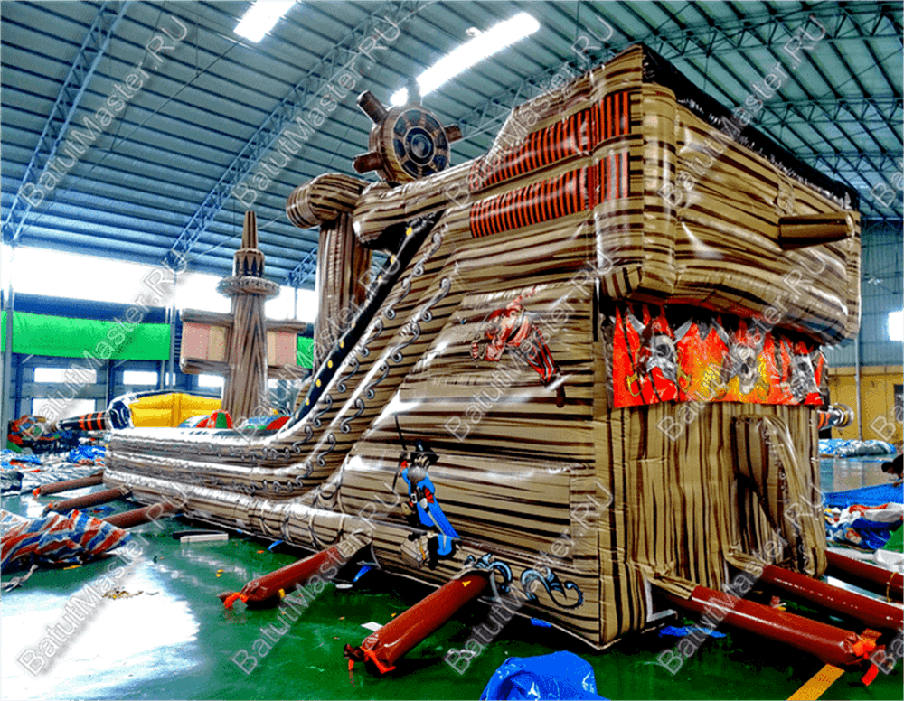 Надувной корабль "Пират Черная Борода"