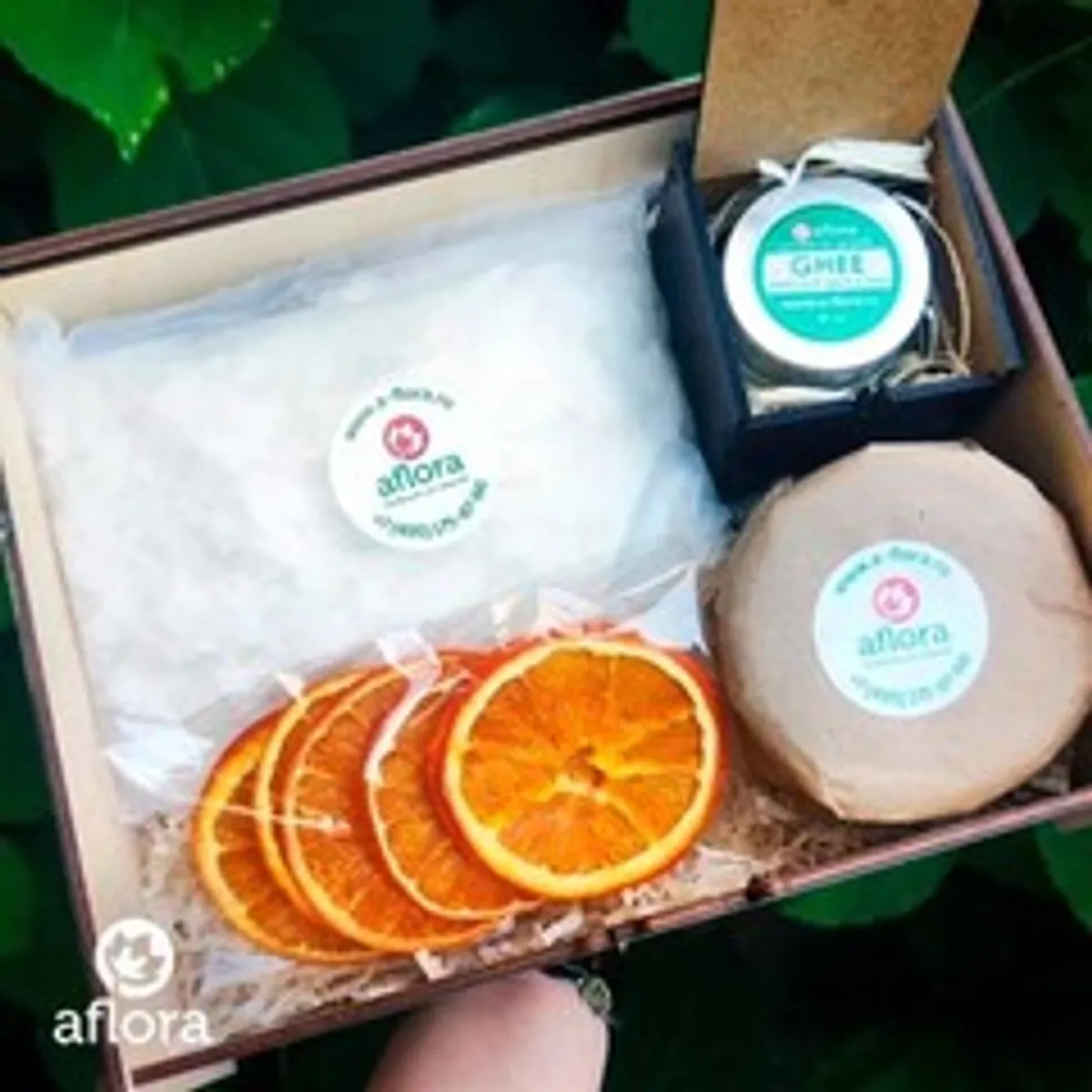 Подарочный набор косметики для красоты и здоровья «Афлора»