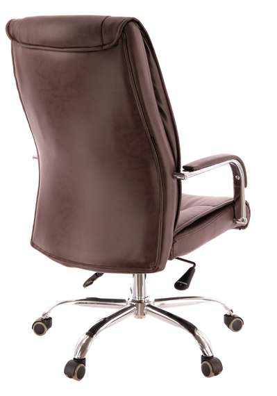 Кресло руководителя Everprof Kent TM Экокожа Коричневый