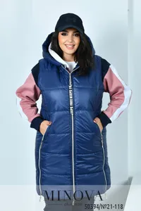 Костюм 21-118-фреза-синий Minova