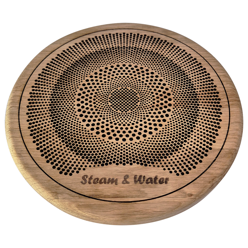 Дубовая сетка для динамика для бани SteamWater AMG (круг малый)