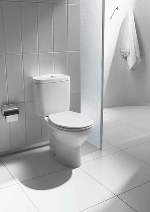 Низ к унитазу Roca Victoria, косой выпуск, белый (7.3423.9.U00.0)