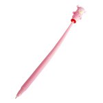 Ручка гелевая Alingar "Juice fruit", 0,5 мм, синяя, игольчатый наконечник, круглый цветной soft корпус