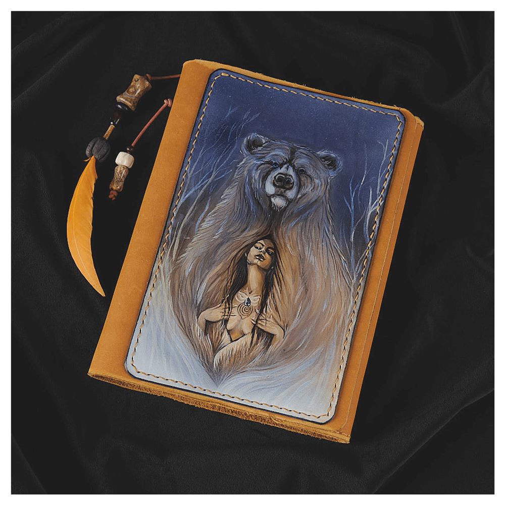 Кожаный ежедневник «Шаманка»