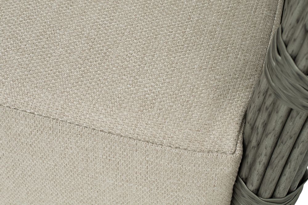 "Валенсия" кресло из искусственного ротанга, цвет серый