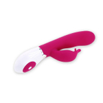 Felix вибромассажер с клиторальной стимуляцией (Цвет: розовый)