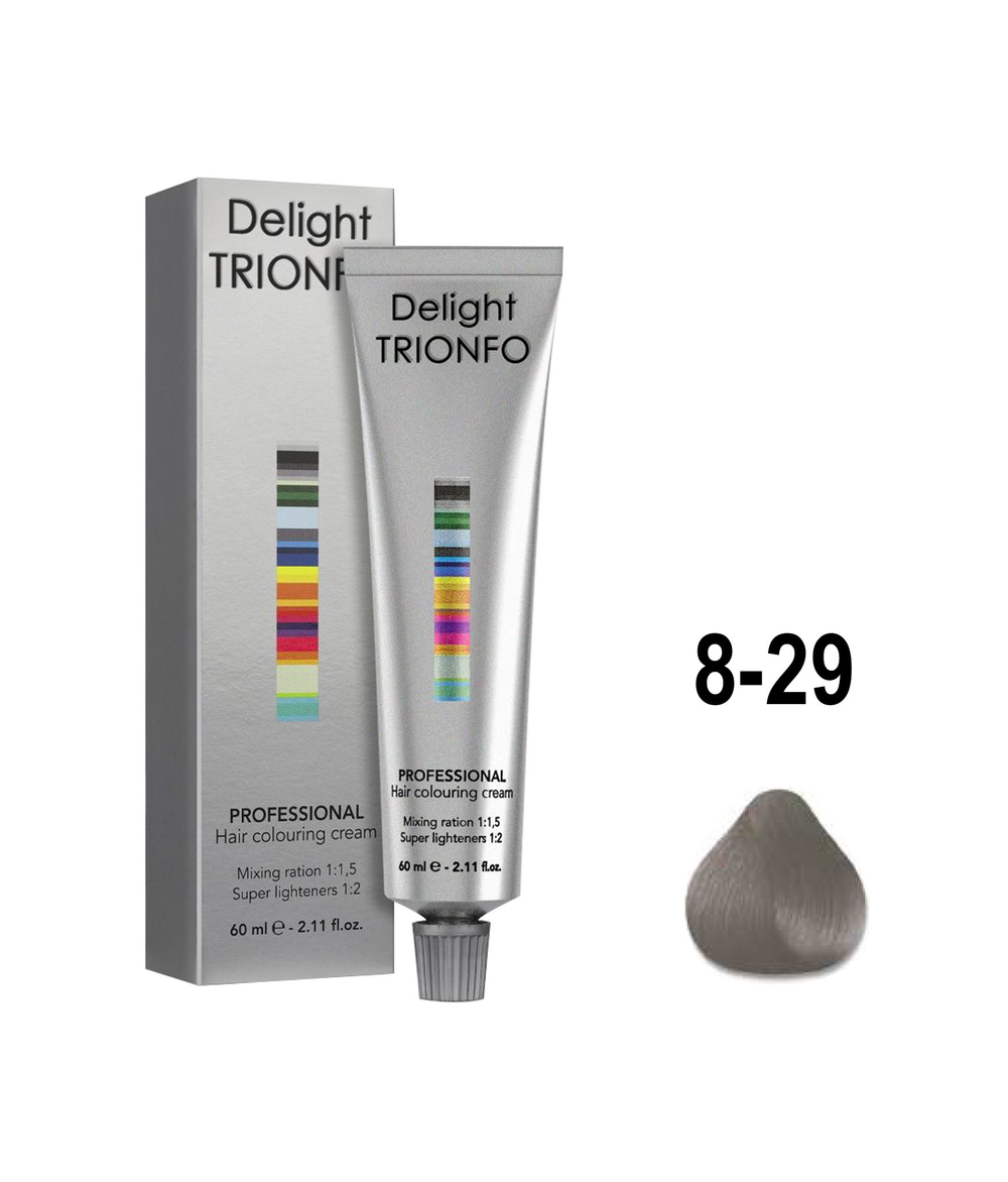 ДТ 8-29 стойкая крем-краска для волос Светло-русый пепельно-фиолетовый 60 мл   НОВЫЙ ОТТЕНОК