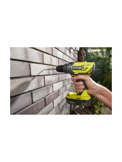 Ударная дрель-шуруповерт Ryobi ONE+ R18PD3-0  без аккумулятора в комплекте 5133002888