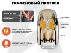 Массажное кресло OGAWA ZENITH Перламутровый