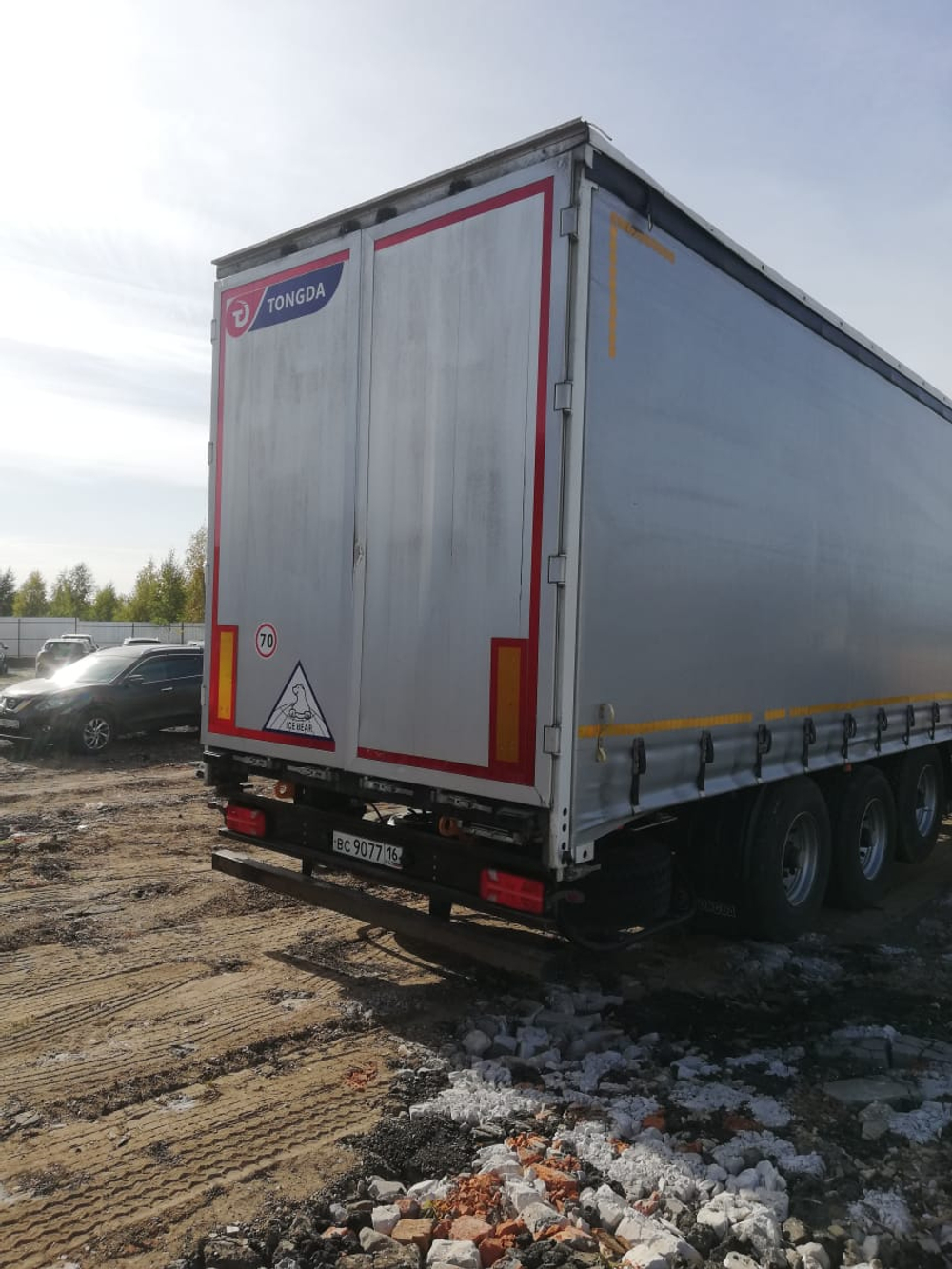 ICE BEAR TDZ94* Полуприцеп шторный TDZ9401XXY