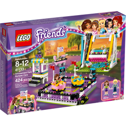 LEGO Friends: Парк развлечений: аттракцион Автодром 41133 — Amusement Park Bumper Cars — Лего Френдз Друзья Подружки