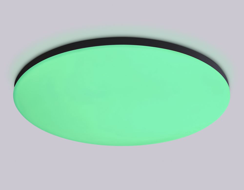 Ambrella Умный светодиодный светильник Smart Ambrella Light 30W с Wi-Fi, Яндекс Алисой, Tuya, Smart Home, Alexa и ИК пультом Dance FZ2006