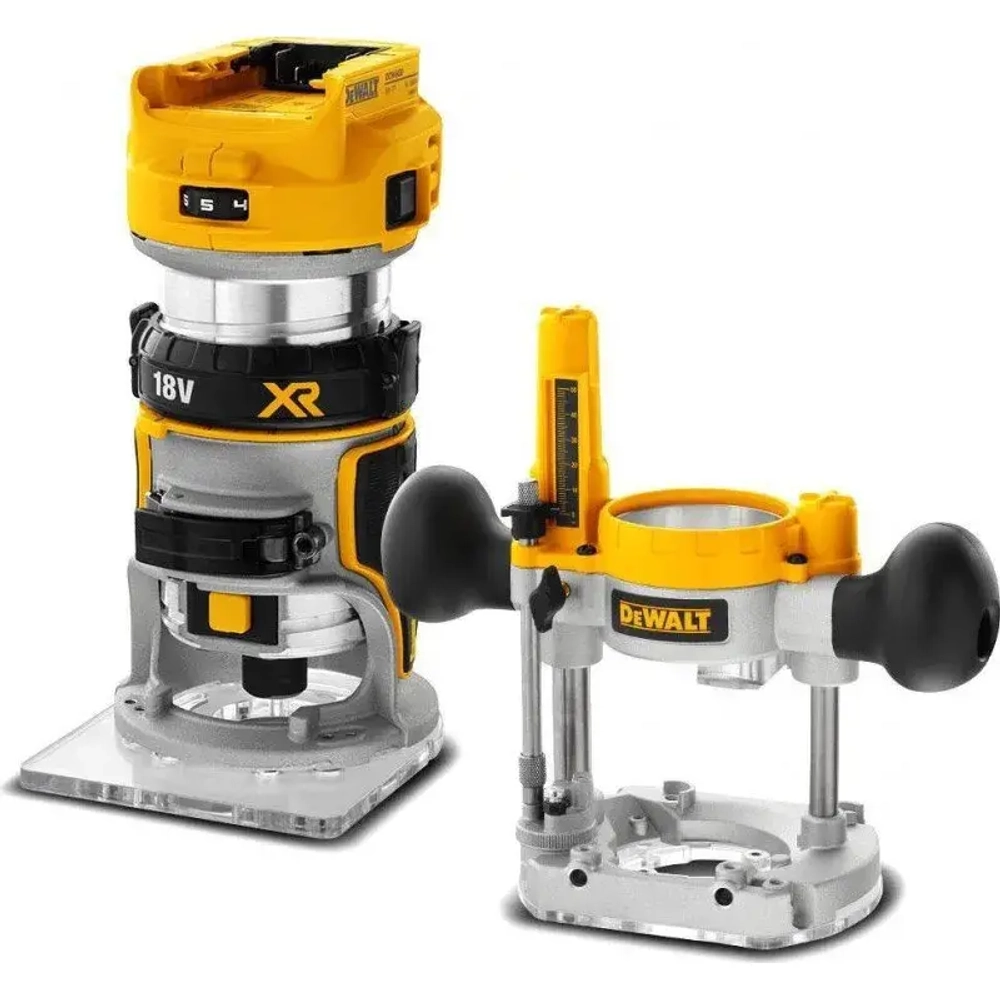 Аккумуляторный комбинированный фрезер DEWALT DCW604N, DCW604N-XJ