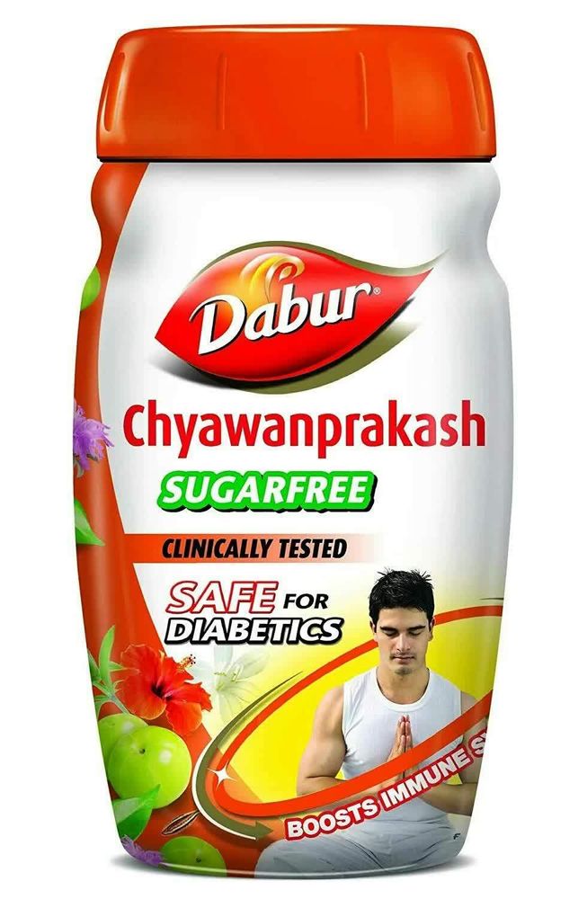 Чаванпраш Dabur Chyawanprakash sugarfree Чаванпракаш Без сахара для диабетиков 900 г