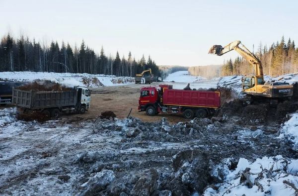 Завершена большая часть земляных работ на первом этапе дороги Дюртюли-Ачит в Башкортостане