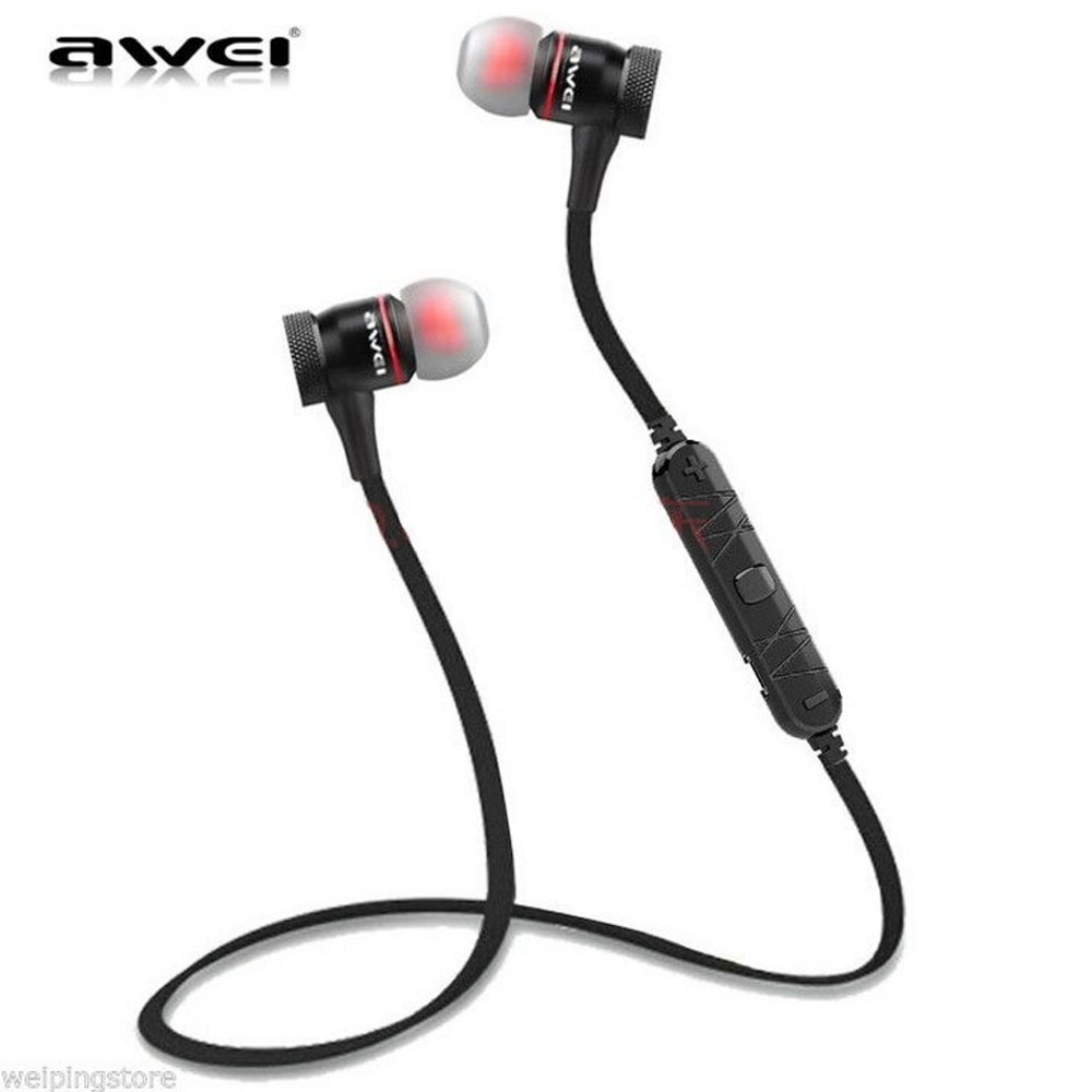 Спортивные наушники Bluetooth Awei A920BL (черный)