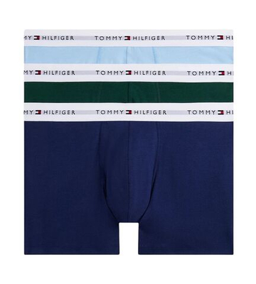 Мужские спортивные боксеры Tommy Hilfiger Brief 3P - ornamental green/purple navy/vessel blue