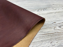 Bizonte Bordo (1,8-2,0 мм), цв. Бордовый, натуральная кожа