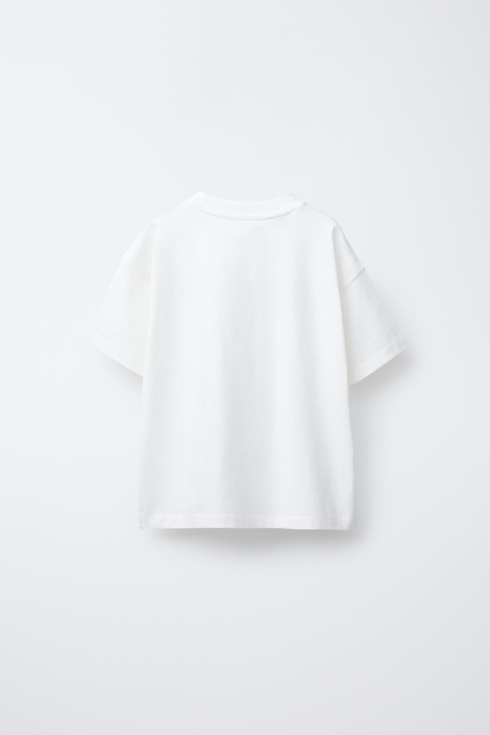 ZARA ФУТБОЛКА С ПРИНТОМ OASIS ®, БЕЛЫЙ