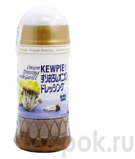 Соус дрессинг луковый с чесноком Kewpie Onion Dressing with Garlic, 150 мл