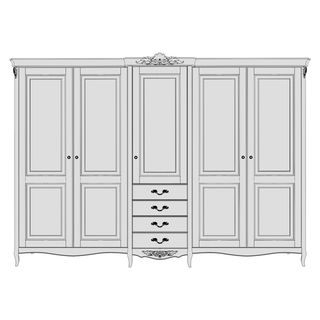 Шкафы от 5 дверей