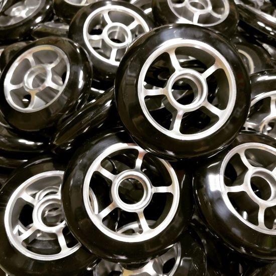 Колесо для лыжероллеров 100х24 мм, полиуретан, фото 3