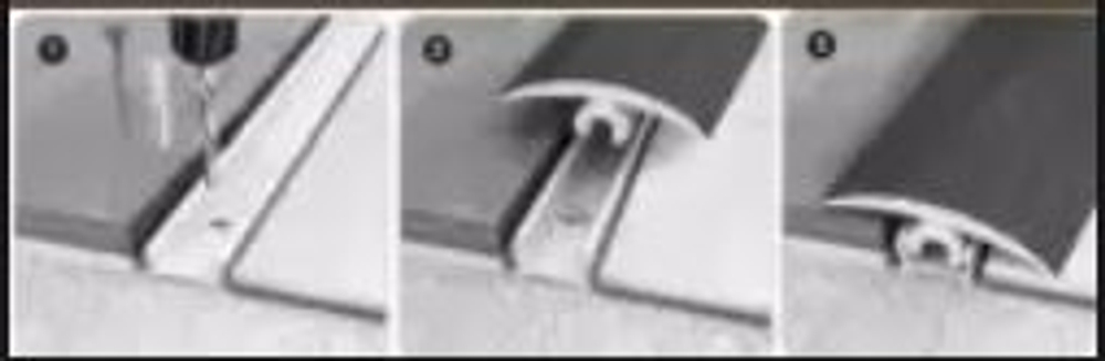 Основа для  порога гиб."ИДЕАЛ" 1,5 м