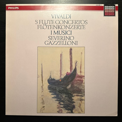 Вивальди - 5 концертов для флейты (Голландия 1986г.)