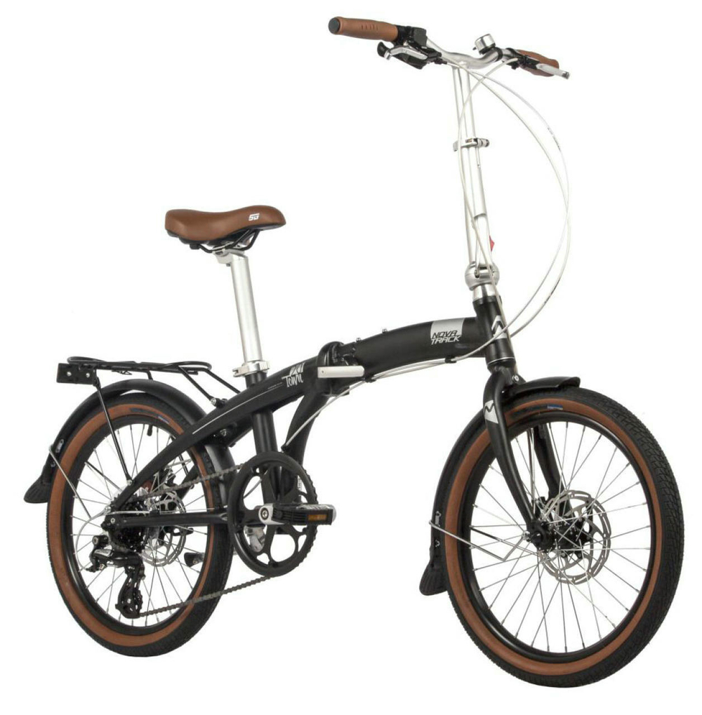 Складной велосипед Novatrack Town Disc 20" (2024)