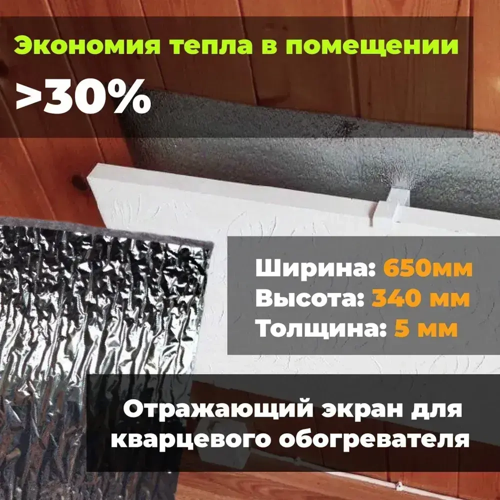 Отpaжатель на стену для обогрeватeлей