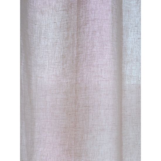 Штора из хлопка и льна бежево-серого цвета из коллекции essential, 150х290 см