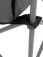 Кресло складное Nisus серый/красный/черный (N-244-GRD-1)