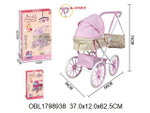 Коляска для кукол лежачая 74*66*36 см. коробка H936B-16