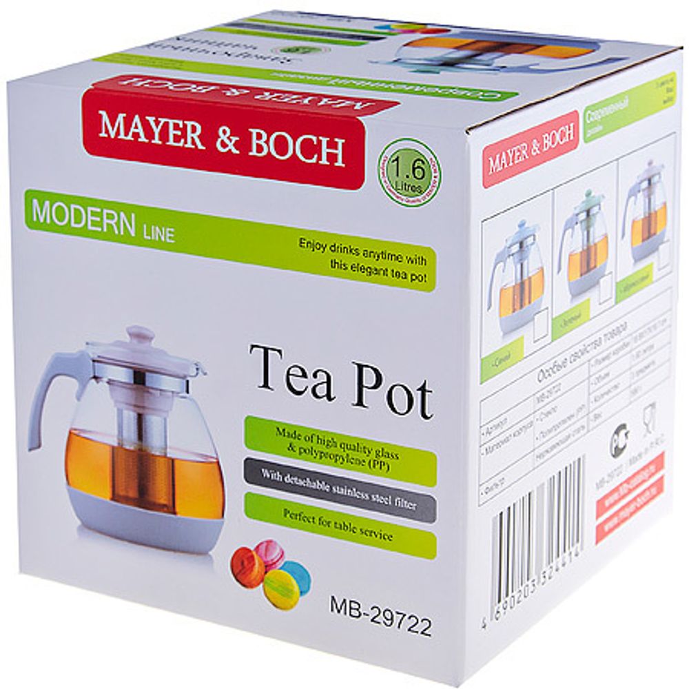 Mayer&amp;Boch Заварочный чайник 29722 1,6 л