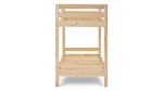 Кровать двухъярусная - аналог IKEA MYDAL/ МИДАЛ/ ОШ / ИКЕА, 90x200 см, под беленый дуб