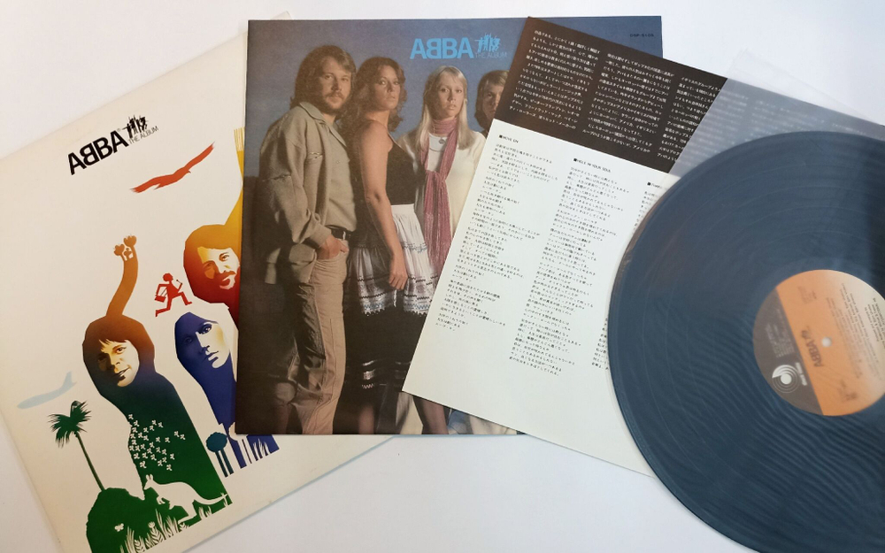 Винтажная виниловая пластинка LP ABBA The Album (Japan 1978) (No Obi)
