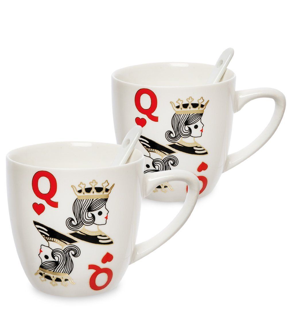 MUG-206/4 Н-р из 2-х кружек в подарочной коробке «Королевская игра»