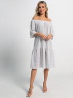 Платье с поясом Дафна (белое) П15522-8М LT Collection